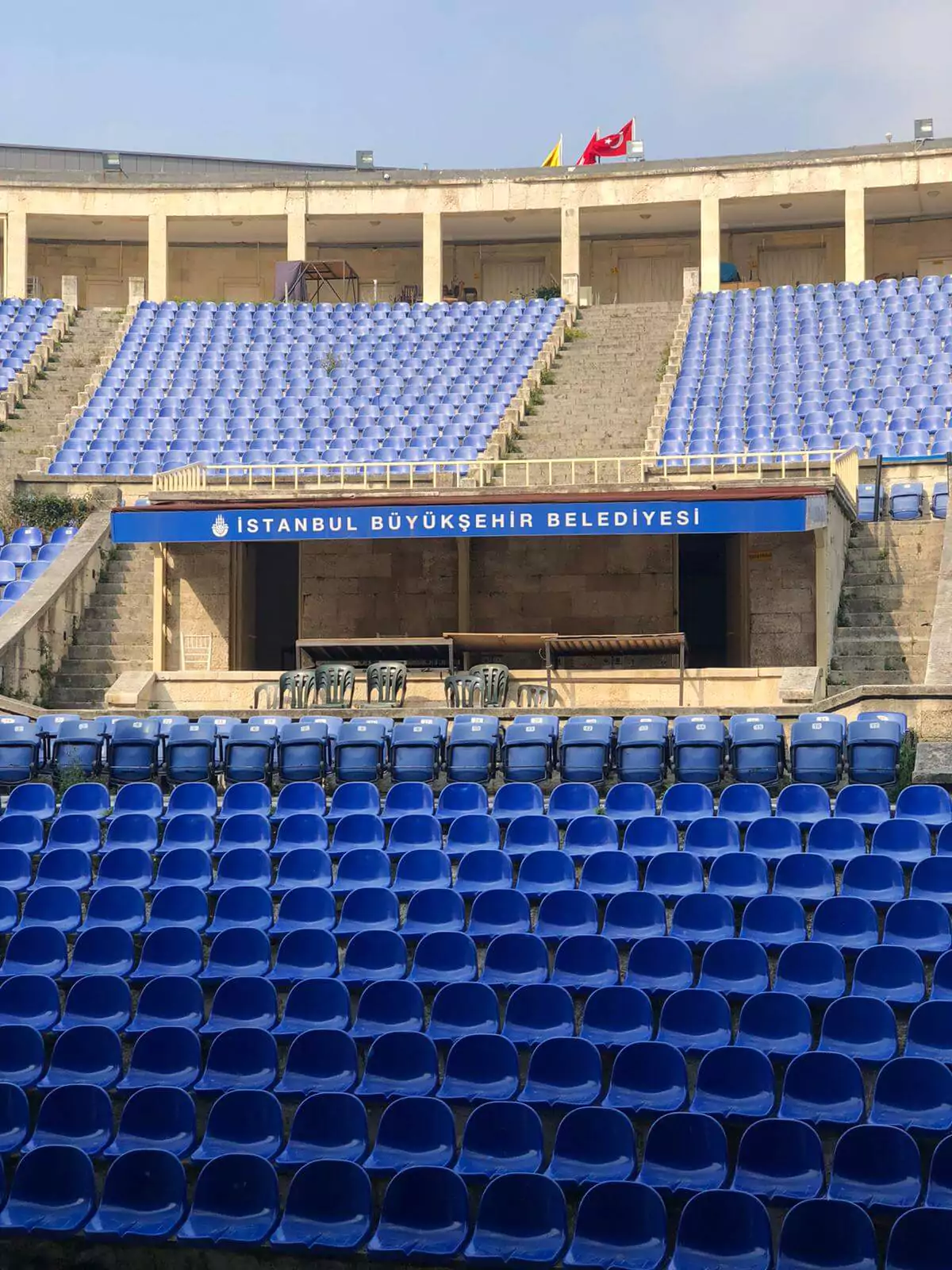 Monoblock Stadium Chair Application Image
