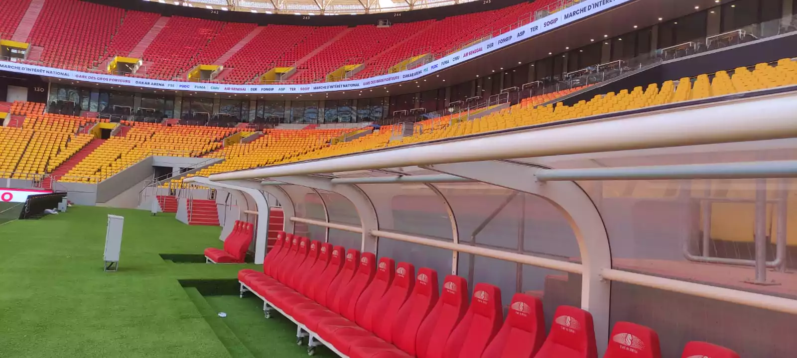 Club Stadium Chair Supply Completed Image